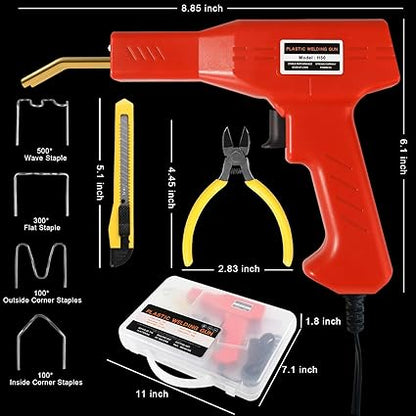 SET PISTOLA SOLDADURA DE PLASTICO